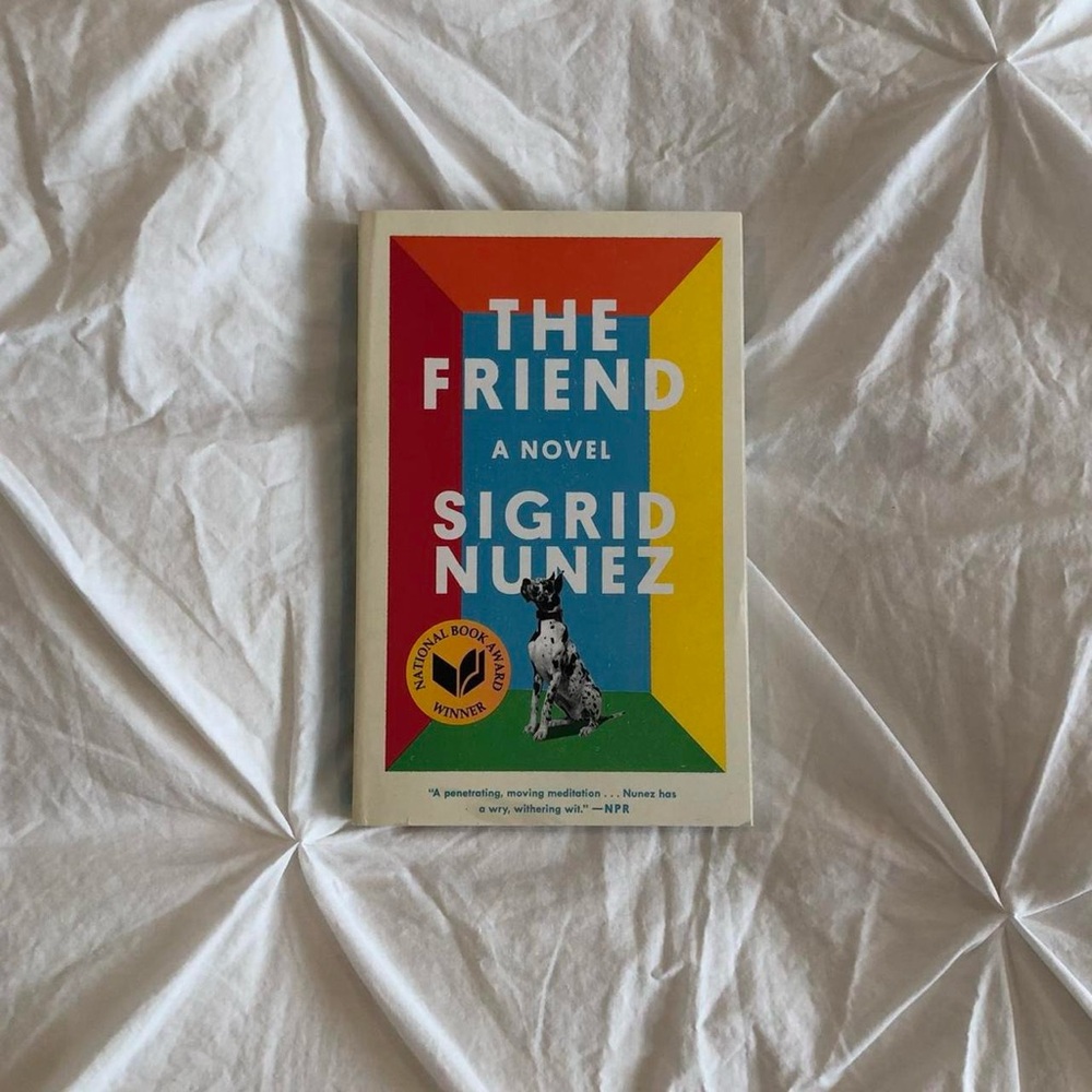 the friend by sigrid nunez | paperback book